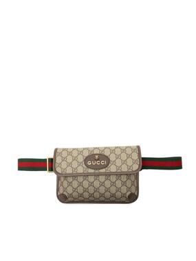 Gucci Gg Supreme Web Neo Vintage Belt #341604G97B